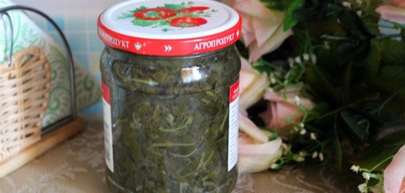 Консервированный щавель