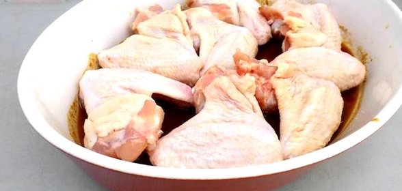 Куриные крылышки в маринаде