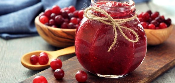 Варенье из клюквы без варки
