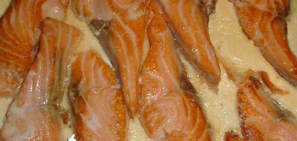 Форель в сливках