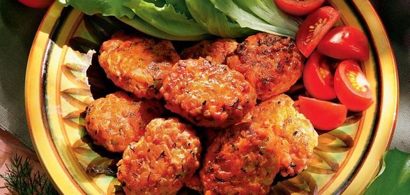 Рубленые котлеты из куриного филе