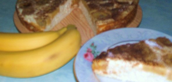 Бананы с творогом