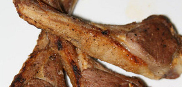 Корейка на мангале