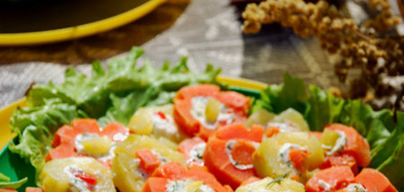 Овощная закуска Цветочная