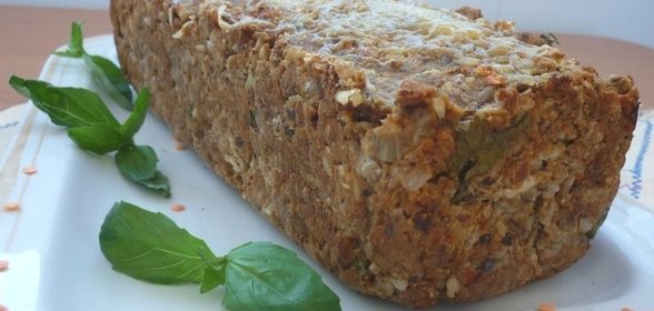 Рулет из чечевицы с рисом ( обманка для взрослых)