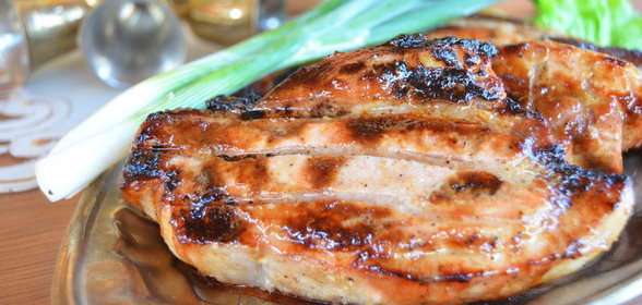 Свиные ребрышки в кленовой глазури