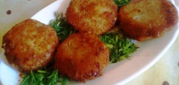 Замороженные котлеты с начинкой