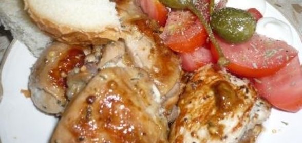 Курочка в маринаде для гриля, шашлыка или просто для жарки