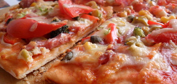 Пицца с каперсами