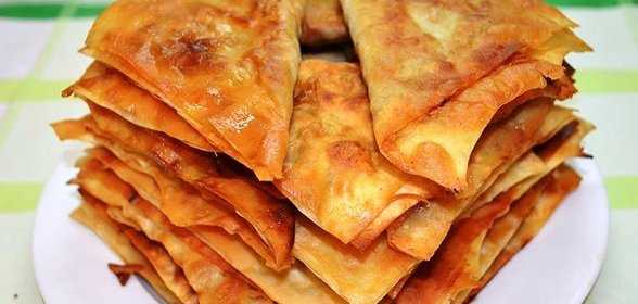 Самса из лаваша