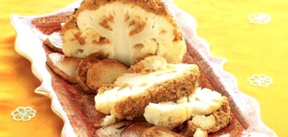 Цветная капуста фаршированная