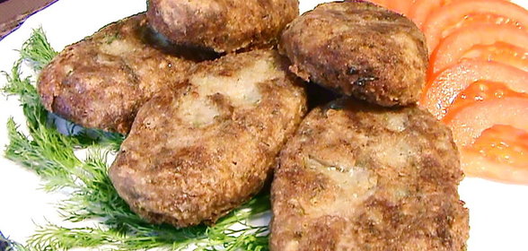 Котлеты из гречки с грибами