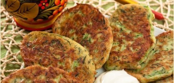 Оладьи из кабачков
