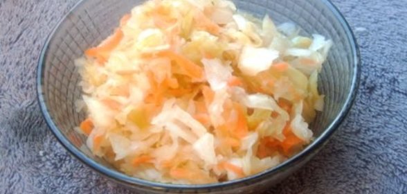 Квашеная капуста домашняя (вариант)