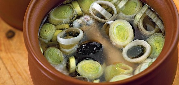 Шотландский суп кокки-ликки