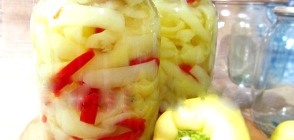 Консервация болгарского перца