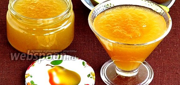 Повидло из груш