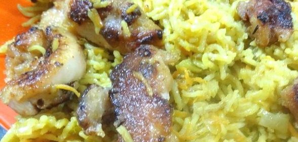 Рис карри в кокосовом молоке с курицей по‑анирийски