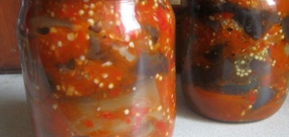 Баклажаны на зиму