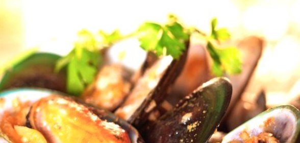 Устрицы под уксусом чили