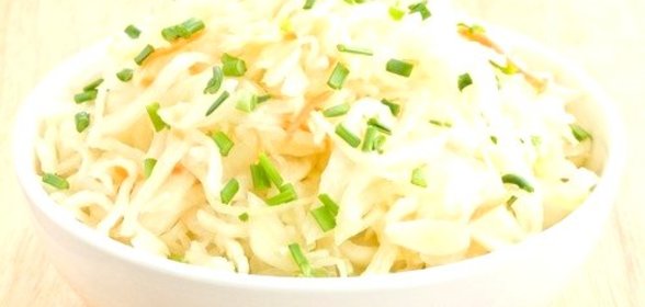 Капуста с яблоками на зиму