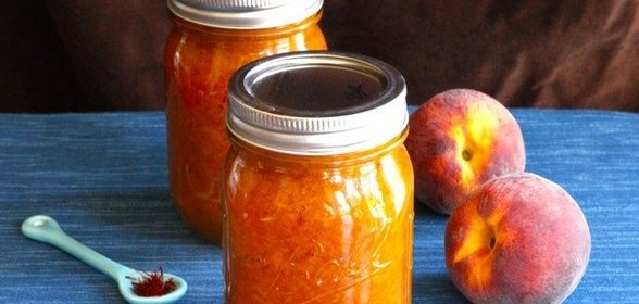 Варенье из персиков с сахаром