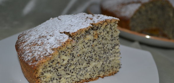 Кукурузный пирог с маком (постный)