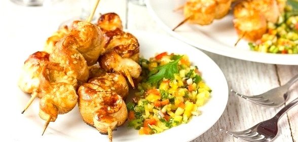 «Крученая» курица в медовом маринаде