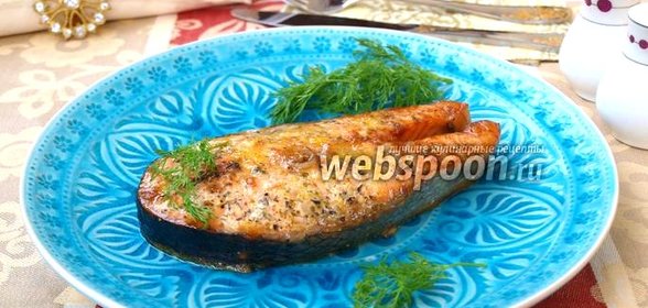 Стейки сёмги в соевой глазури