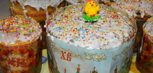 Пасхальный кулич без замеса