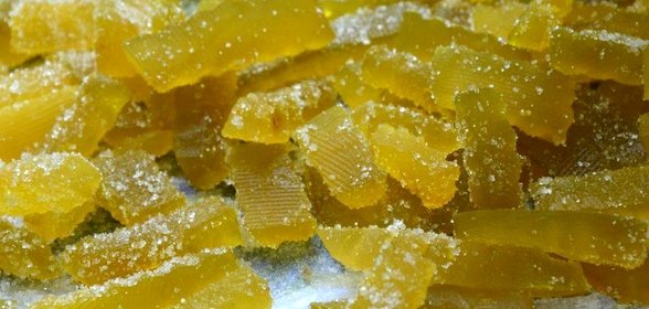Цукаты из арбузных корок