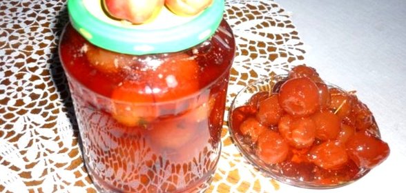 Варенье из ранеток целых