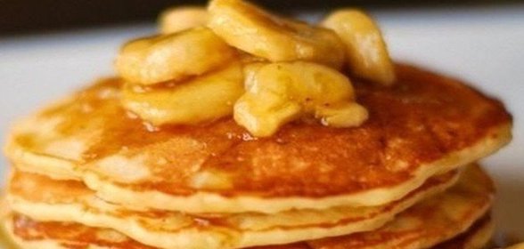 Орехово-банановые блинчики