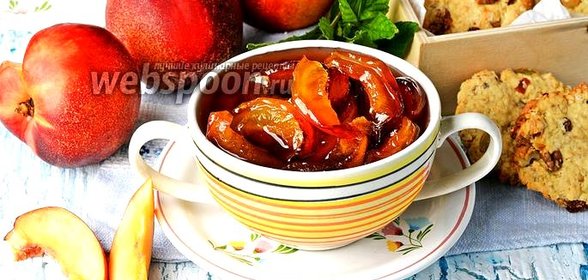 Варенье из нектаринов пятиминутка