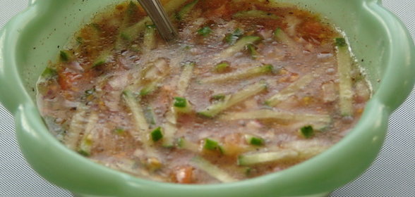 Соус из мякоти помидоров ( на скорую руку)