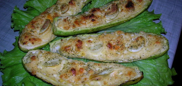 Кабачки фаршированные по-болгарски