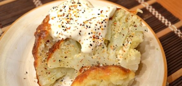 Цветная капуста целиком в духовке