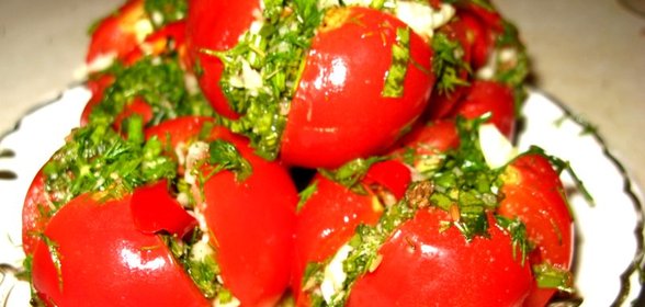 Помидоры по-корейски на зиму