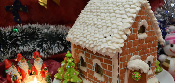 Постный пирог с вареньем