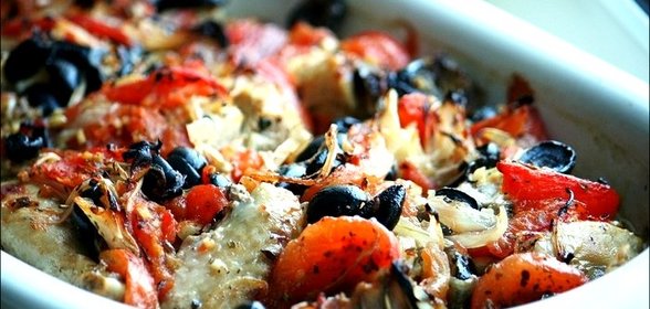 Курица по-провански
