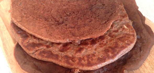 Блины из льняной муки с корицей