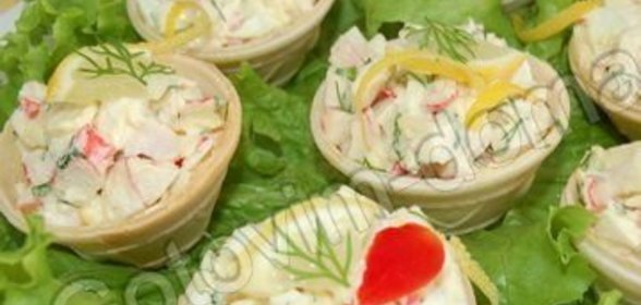 Рулет с овощной начинкой