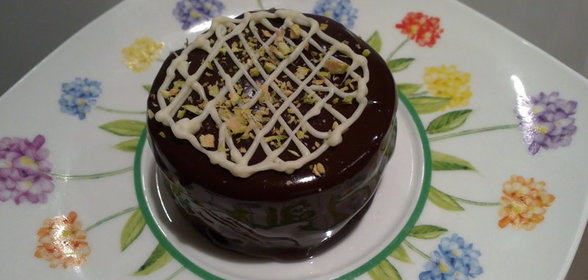 Пирожное Черный бархат