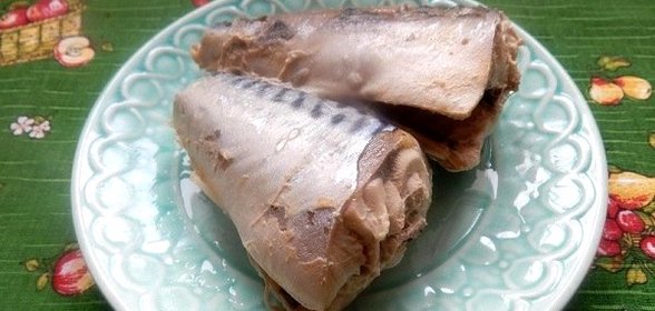 Скумбрия отварная
