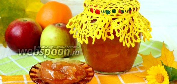 Варенье из яблок с апельсинами в мультиварке