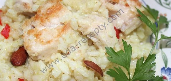 Китайский остро-сладкий плов из курятины