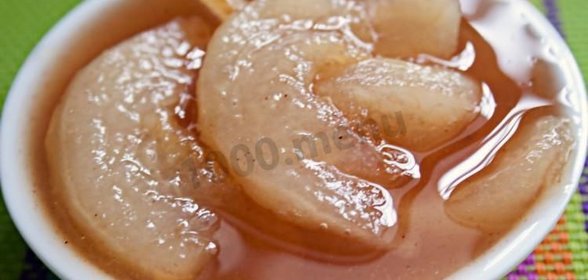 Варенье из груш дольками