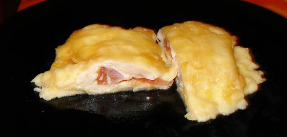 Куриный шницель в сырной корочке