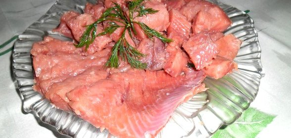 Засолка горбуши