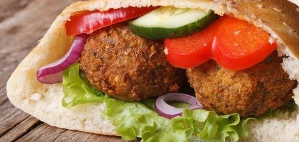 Фалафель с нутом и фасолью